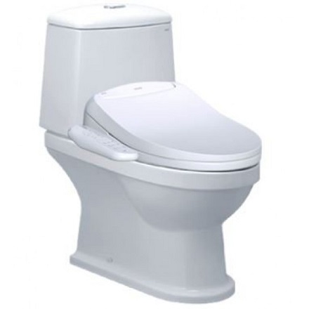 Bồn Cầu Điện Tử CAESAR CD1530/TAF400H 2 Khối