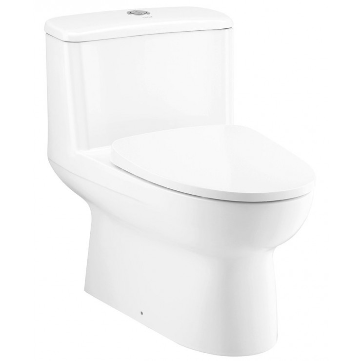 Bồn Cầu COTTO C105407 Một Khối Valento Xả Nhấn