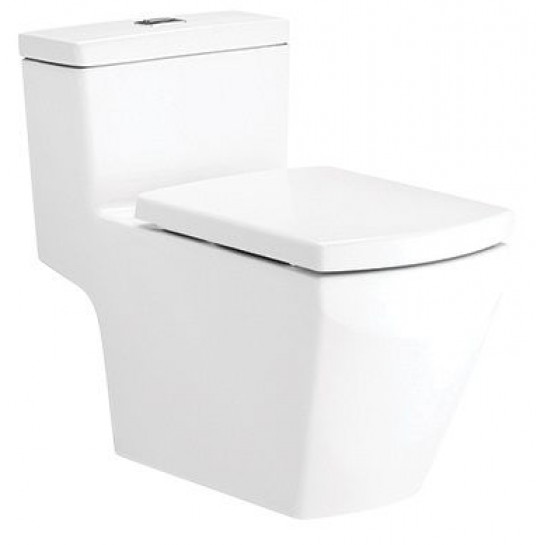 Bồn Cầu COTTO C10717 Một Khối Grand Tetragon