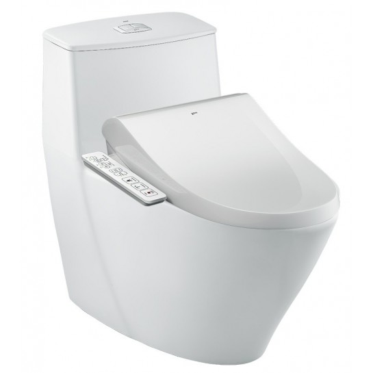 Bồn cầu INAX 1 khối AC-919R nắp điện tử CW-H18VN