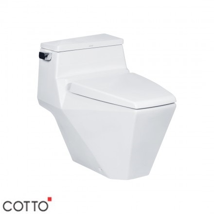 Bồn Cầu COTTO C10077 Một Khối Glacier