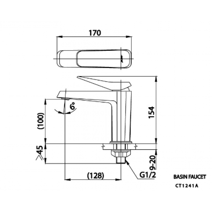 Vòi Lavabo COTTO CT1241A X-Posh Lạnh
