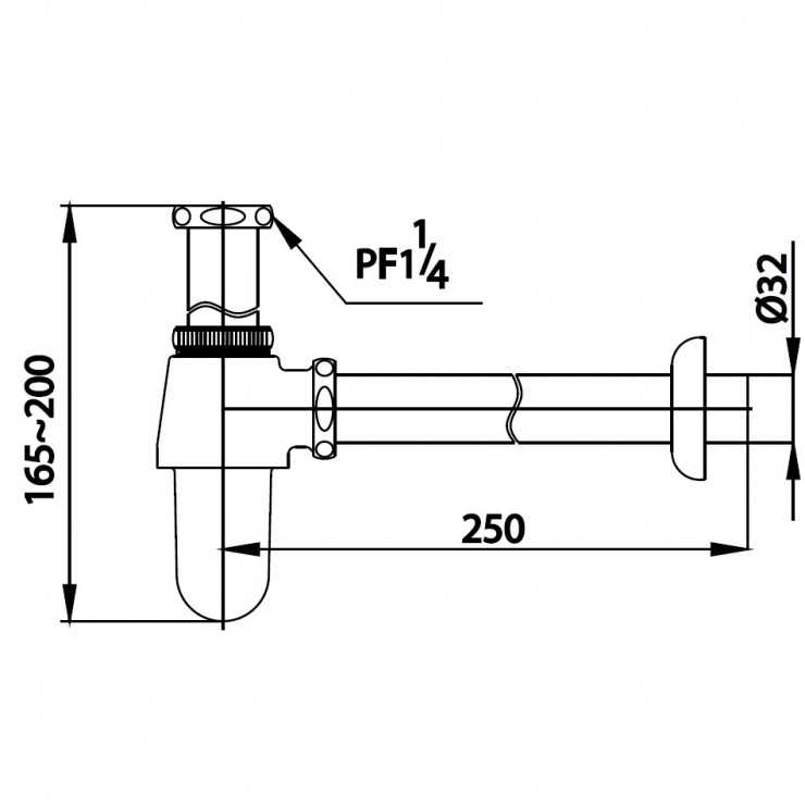 Ống Thải Nước Chữ T COTTO CT6809