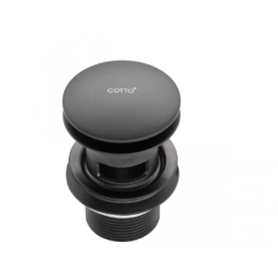 Bộ Xả Nhấn Lavabo COTTO CT677-BL Màu Đen