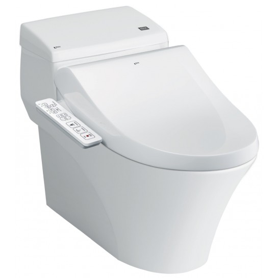 Bồn cầu INAX 1 khối AC-1017R nắp rửa điện tử CW-H18VN