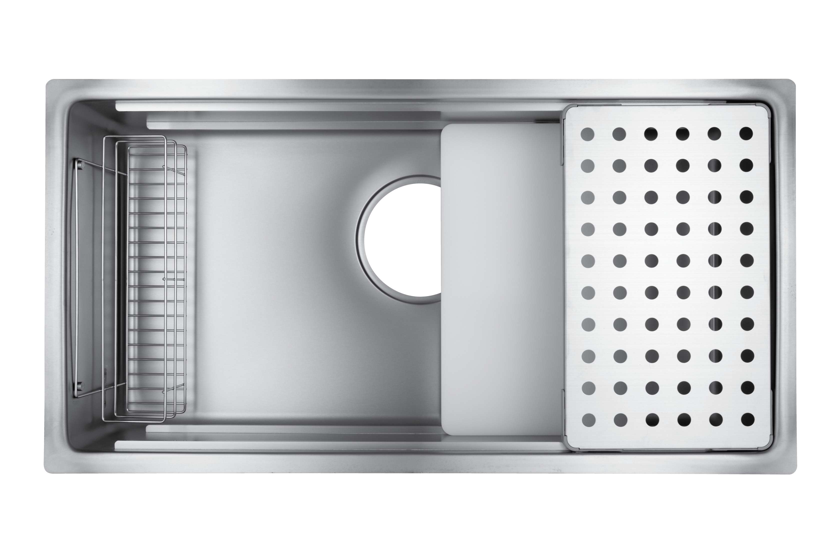 Chậu rửa chén 01 hộc SHIGERU JSL K 3F FS