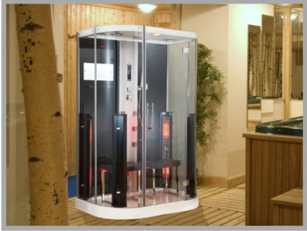 Cabin xông hơi Govern K-077 (xông ướt, xông khô hồng ngoại)