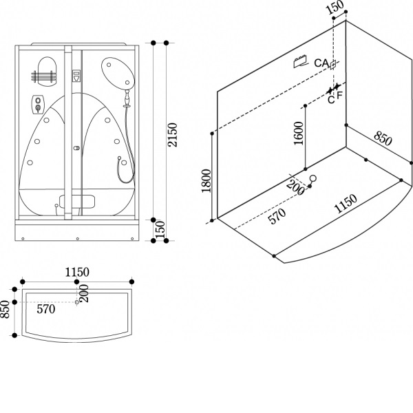 Cabin xông hơi Govern JS-105