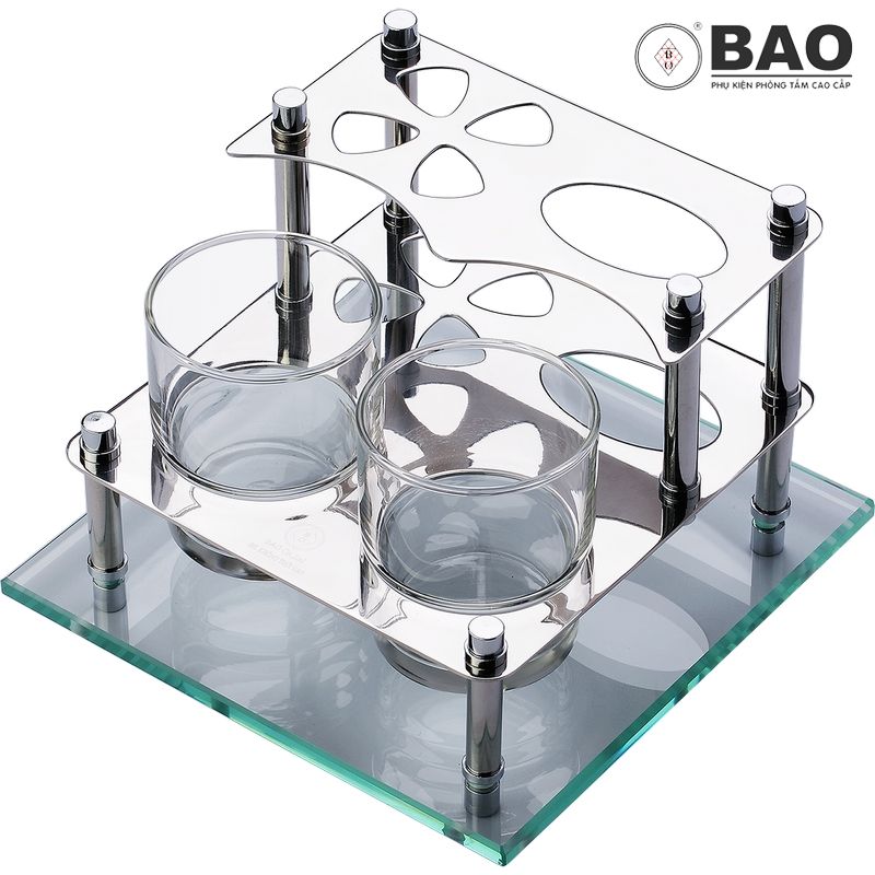 Kệ 2 ly vuông KL-300