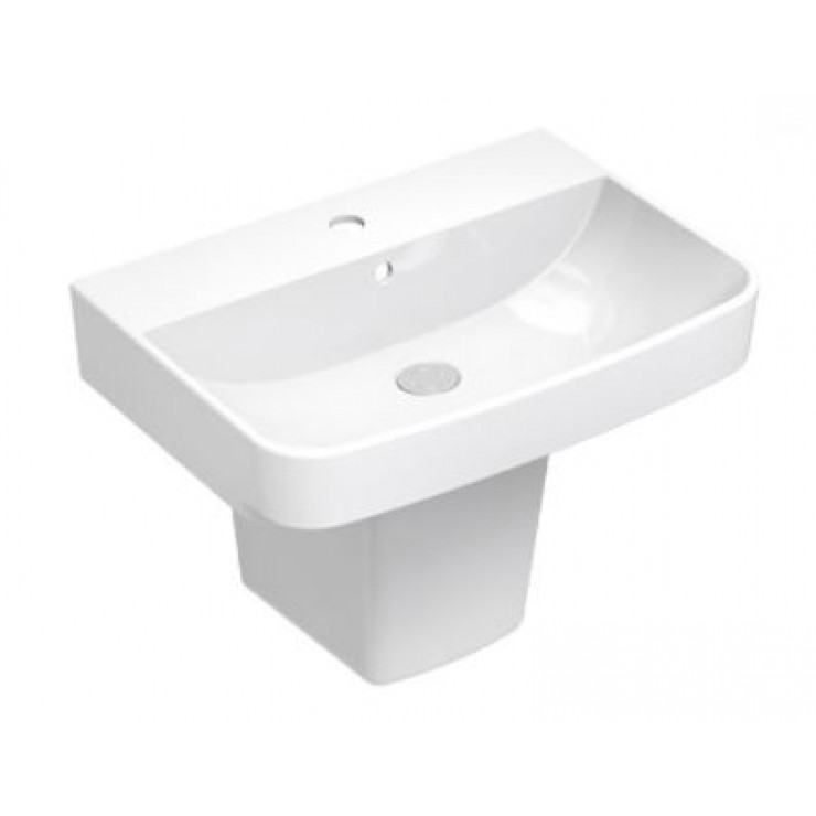 Chậu Rửa Lavabo Viglacera CD58 Fansipan Chân Ngắn