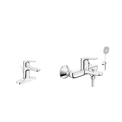 Vòi chậu LFV-1401S + Vòi sen BFV-1403S-7C