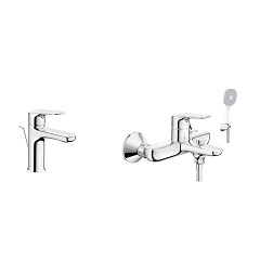 Vòi chậu LFV-1402S + Vòi sen BFV-1403S-7C