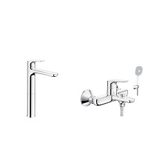 Vòi chậu LFV-1402SH +Vòi sen BFV-1403S-7C