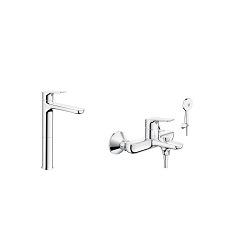 Vòi chậu LFV-1402SH + Vòi sen BFV-1403S-8C