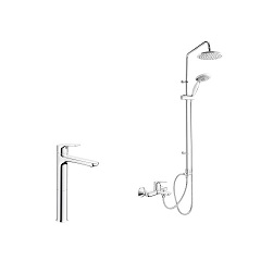 Vòi chậu LFV-1402SH + Sen cây BFV-1405S