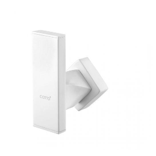 Móc áo Đơn Cotto CT0061-WH Màu Trắng Twist