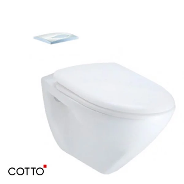 Bồn Cầu COTTO SC199-T Treo Tường Thoát Ngang Tâm 230mm