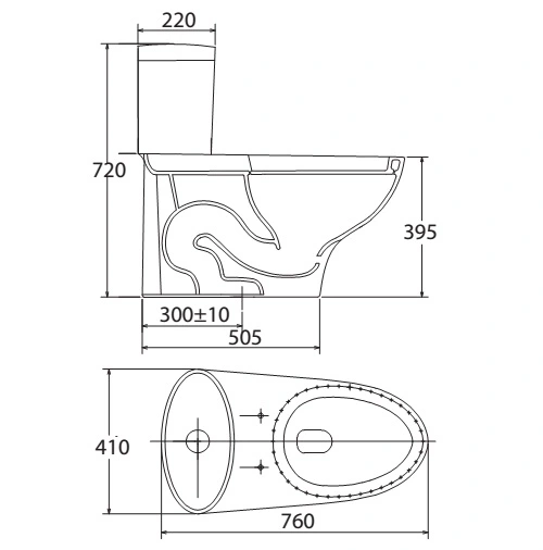 Bồn cầu 1 khối Viglacera V37M
