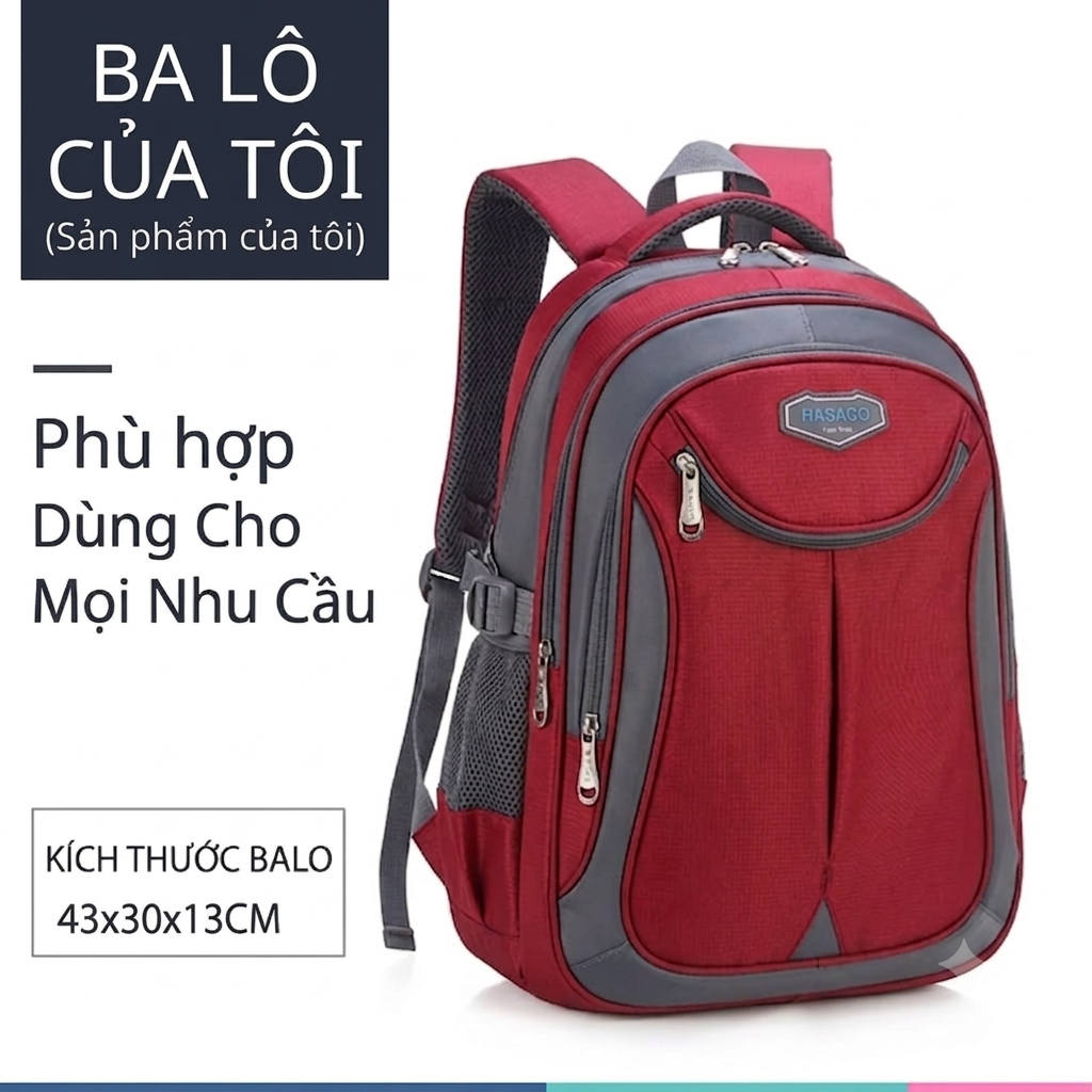 Balo Học Sinh : Mã Số HS2005 Balo Học Sinh : Mã Số HS2005