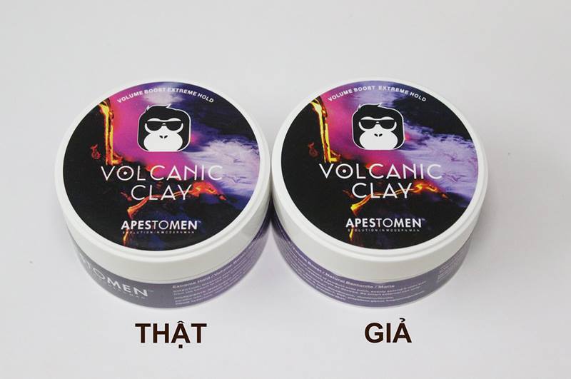 Sáp Vuốt Tóc Apestomen Volcanic Clay  Tặng lược chính hãng 140K