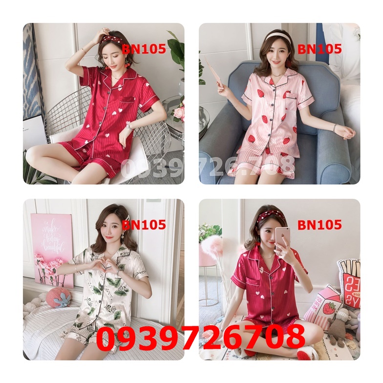 Bộ ngủ Pijama lụa hàng đẹp chuẩn