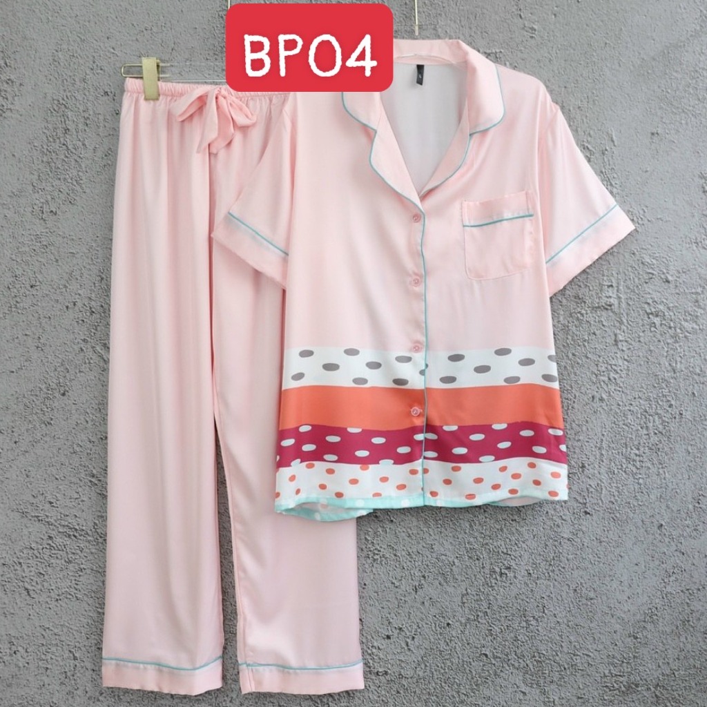 Bộ đồ ngủ nữ pijama lụa