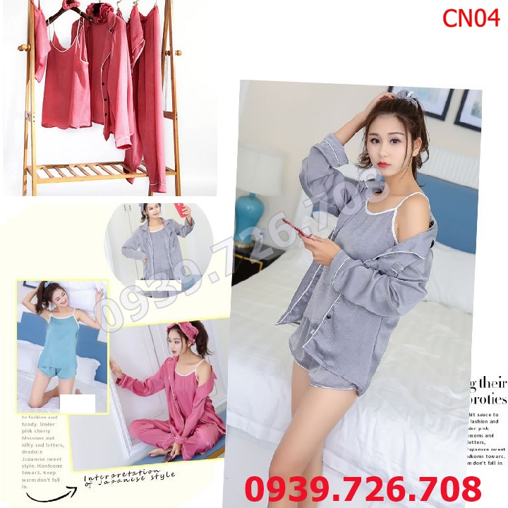 Bộ combo ngủ choàng CN04