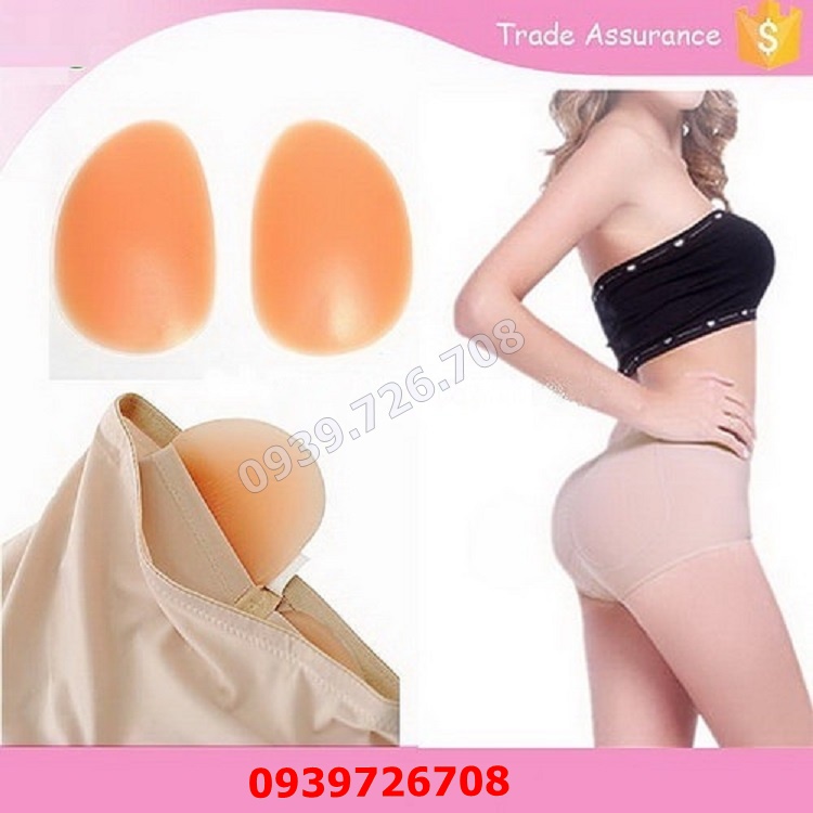 Quần độn mông silicon nâng mông tự nhiên - Quần lót nâng mông dày 20 mm Silicon Buttocks Pad HÀNG CHUẨN CAO CẤP