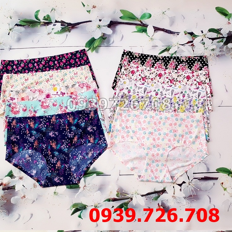 Quần lót su hoa form lớn