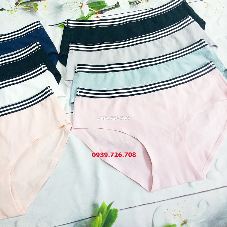 Quần lót cotton cao cấp Muji kẻ thoáng mát
