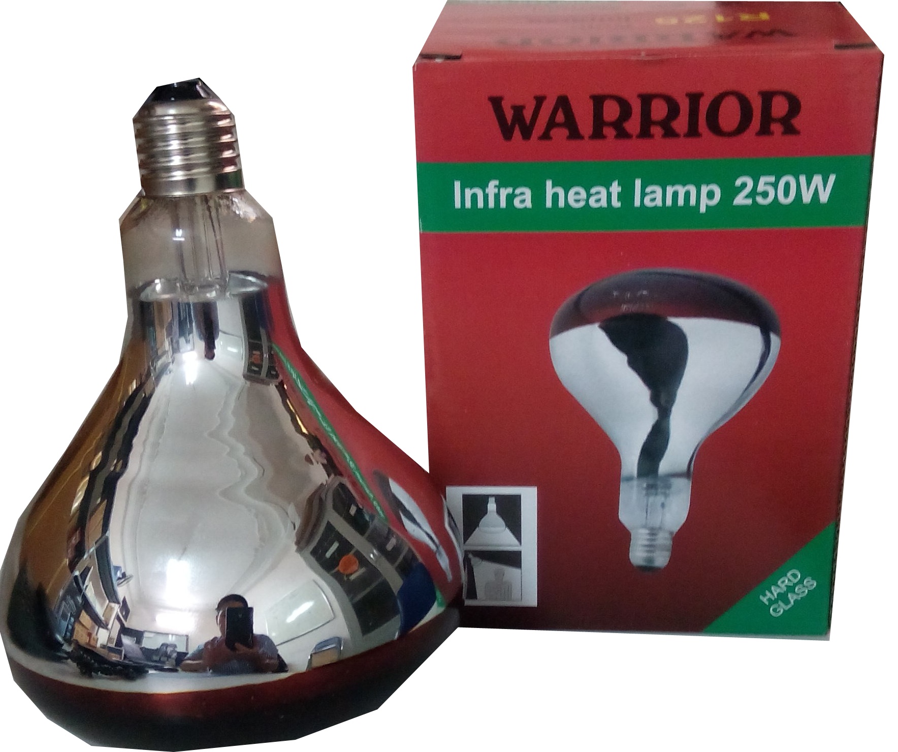 Bóng đèn hồng ngoại Warrior E27 100W