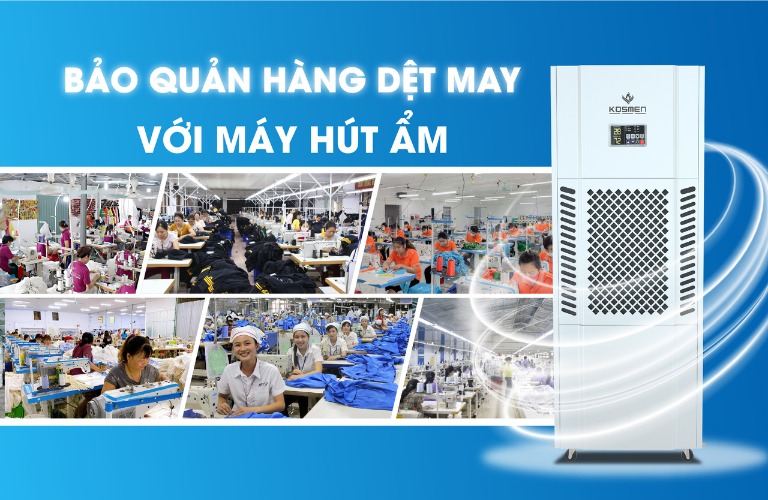 Máy hút ẩm công nghiệp KM-180S