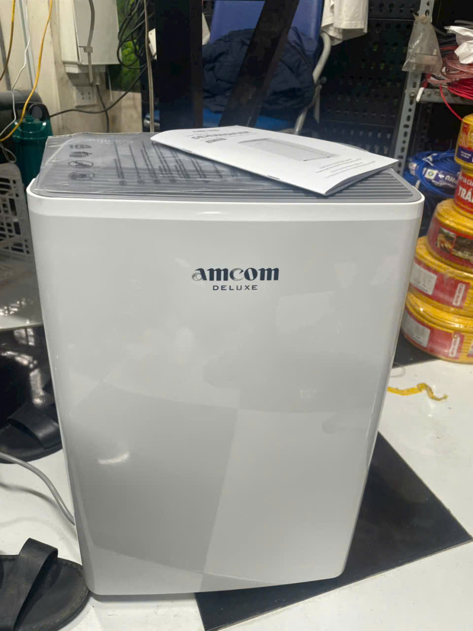 Máy hút ẩm và lọc không khí Amcom WF-25HA 
