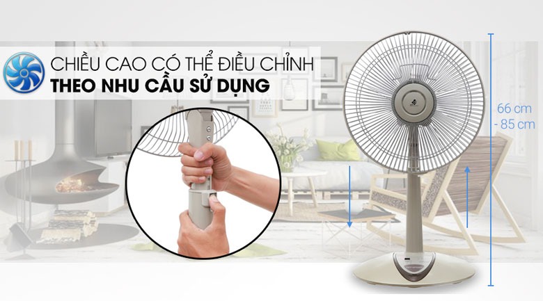 Quạt đứng lửng KDK P30KH