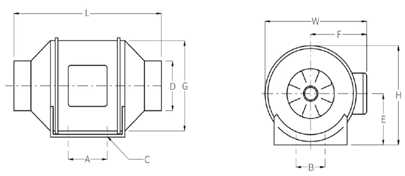 Quạt cấp khí tươi KyungJin NF-100