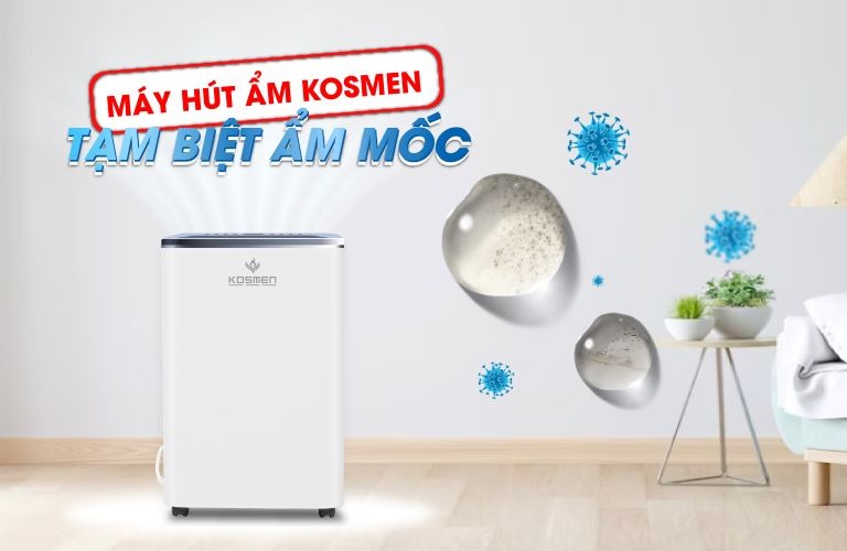 Máy hút ẩm dân dụng KM-60S