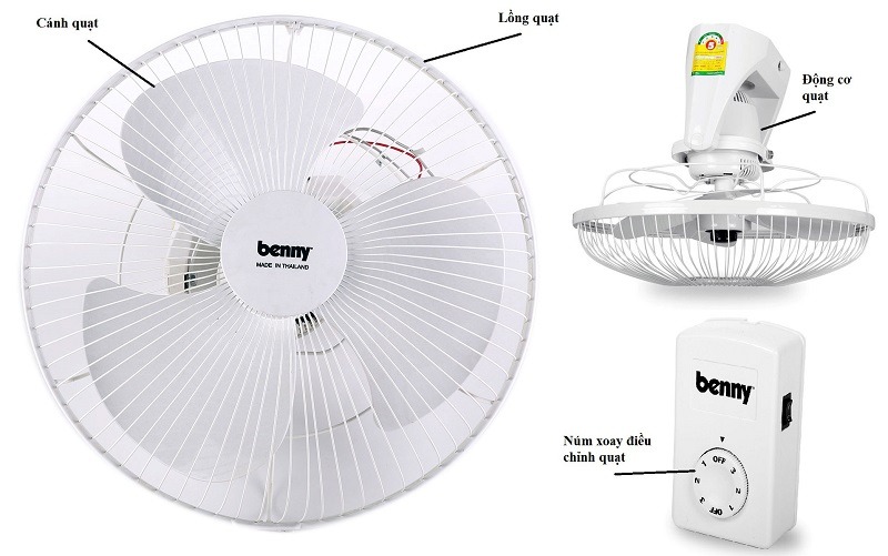 Quạt đảo trần BENNY BFC-43