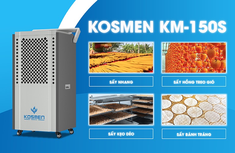 Máy hút ẩm công nghiệp KM-150S