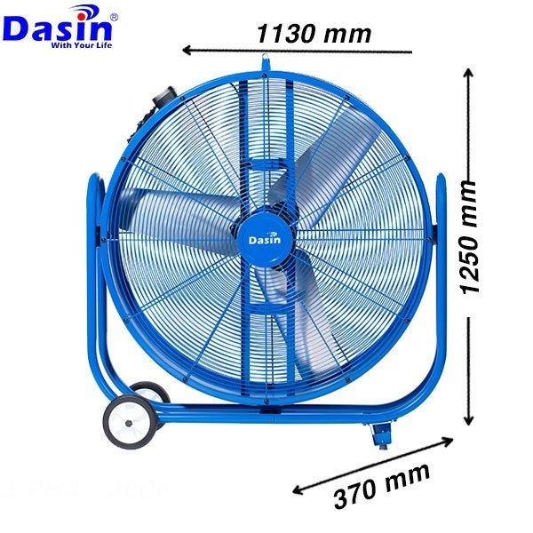 Quạt di động Tank-40100 - Quạt Tank di động dasin | Quạt thông gió Tico