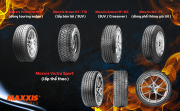 Lốp Maxxis - Đúng danh Đẹp Rẻ Bền