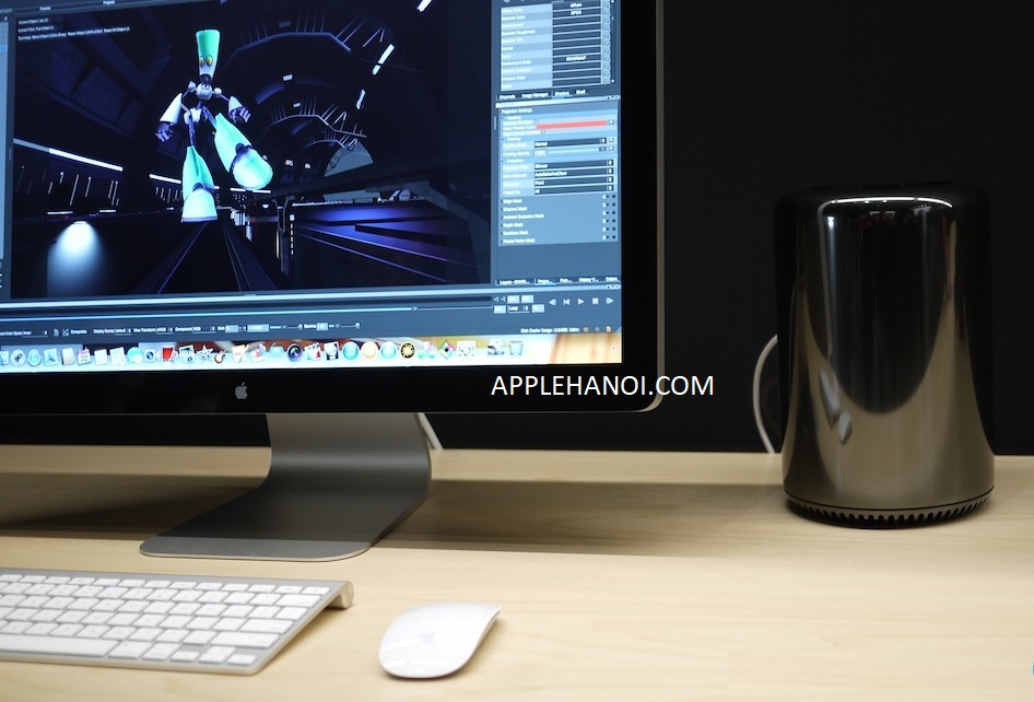APPLE CINEMA KẾT HỢP VỚI MAC PRO 2013