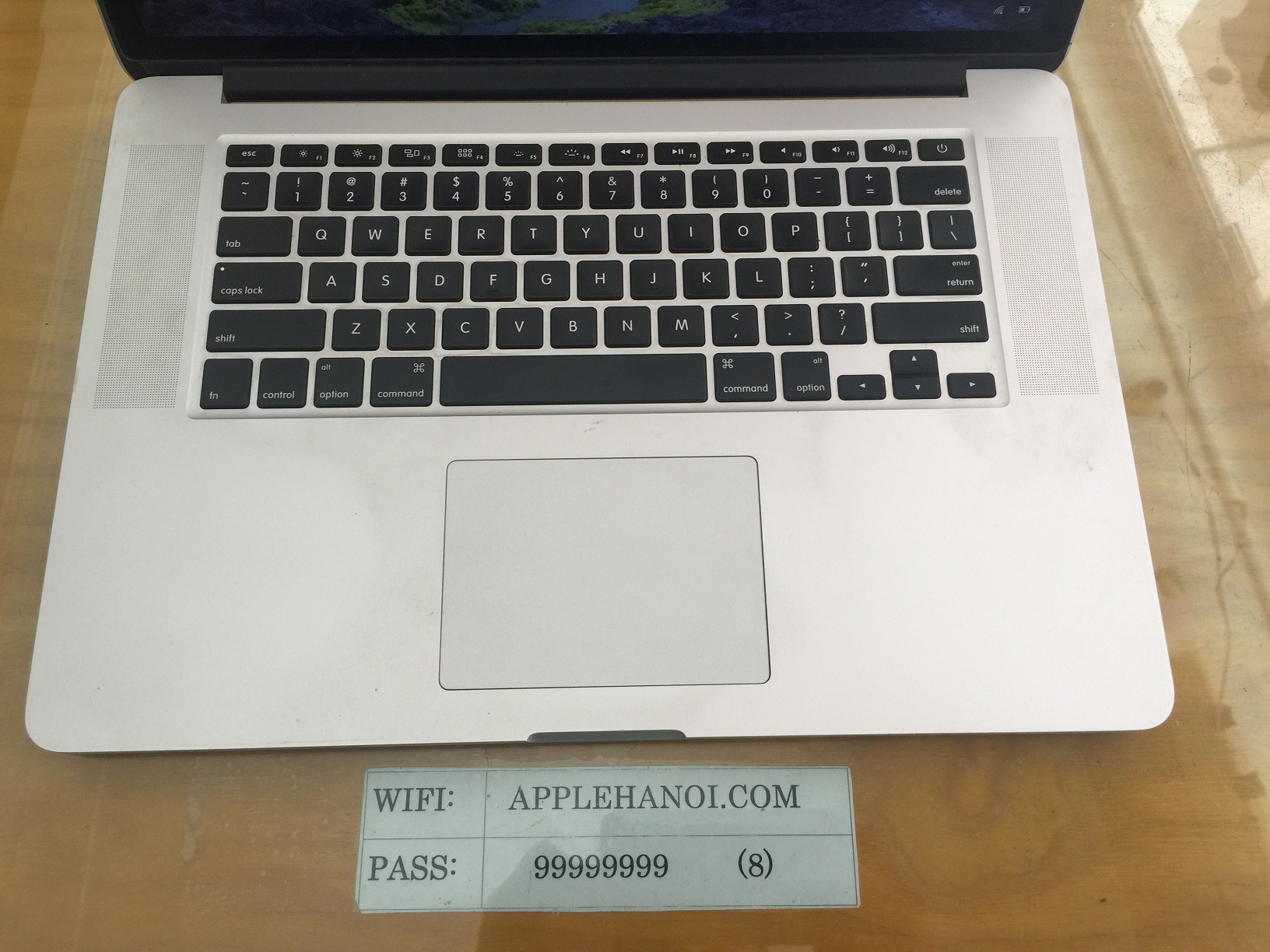 BÀN PHÍM VÀ CHUỘT CỦA MACBOOK PRO RETINA ME664