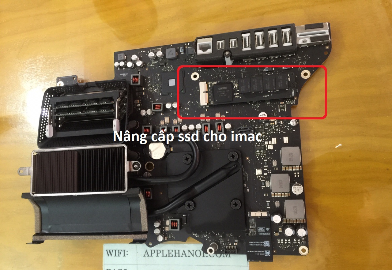 nâng cấp ssd imac a1419 2014