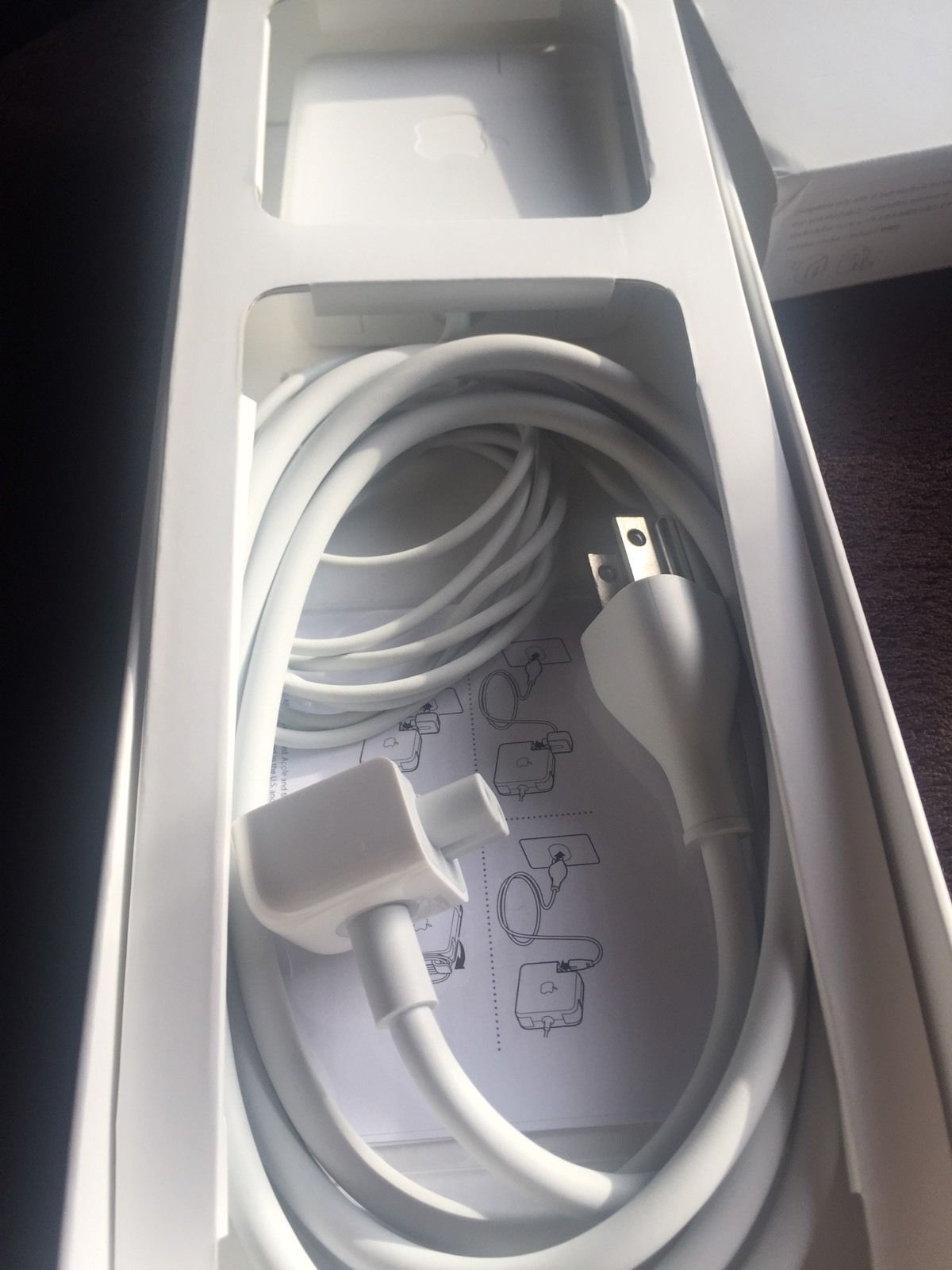 adapter macbook 45w macsafe 2 original full box