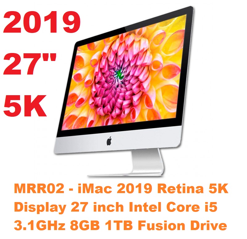 iMac 27-Inch Core i5-3.1GHz 5K, 27-Inch, 2019 MRR02 iMac19,1