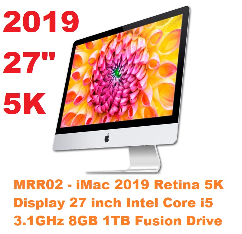 iMac 27-Inch Core i5-3.1GHz 5K, 27-Inch, 2019 MRR02 iMac19,1 - A2115 - 3194