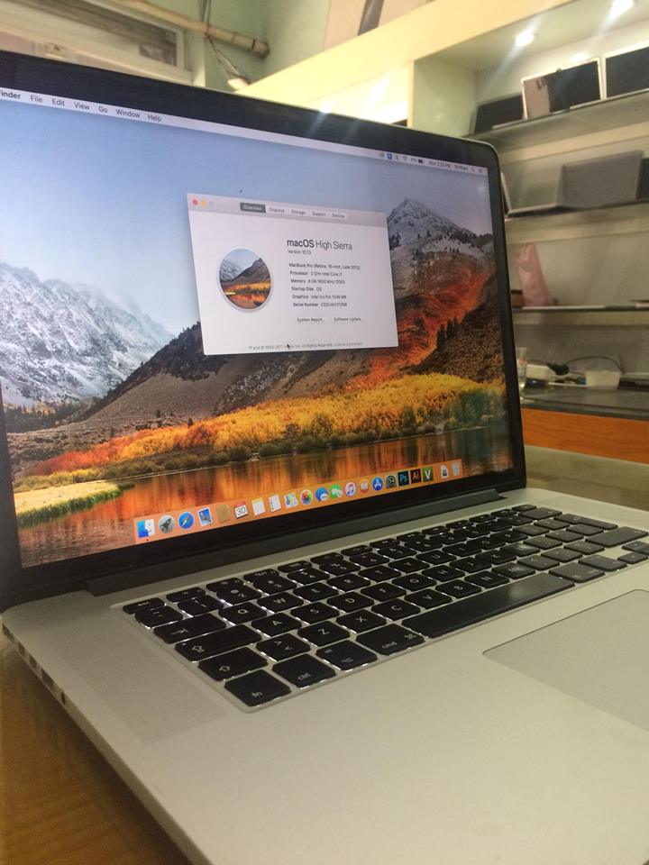 MacBook Pro Retina Core i7, Ram 8G, màn hình 15inch, 2013