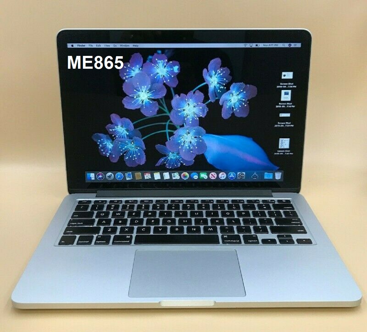 MacBook Pro 13inch Late 2013 Core i5 4288U 2.6 GHz ram 8GB ssd