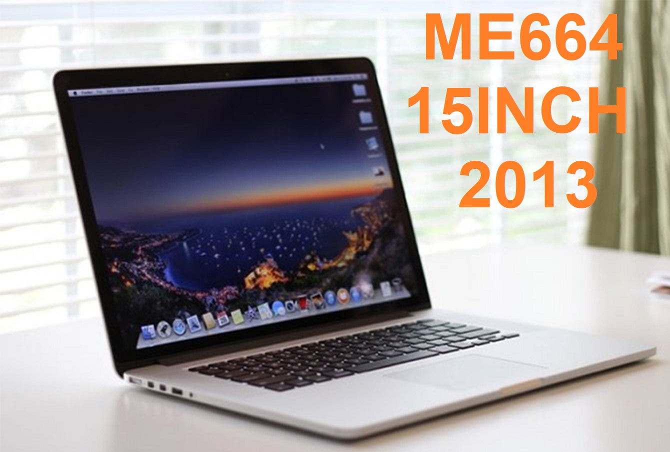  MacBook Pro 15inch Early 2013 Core i7-3635QM 2.4GHz Ram 8GB ssd 256GB ME664 Model A1398 EMC 2673 Retina Early 2013 MacBookPro10,1