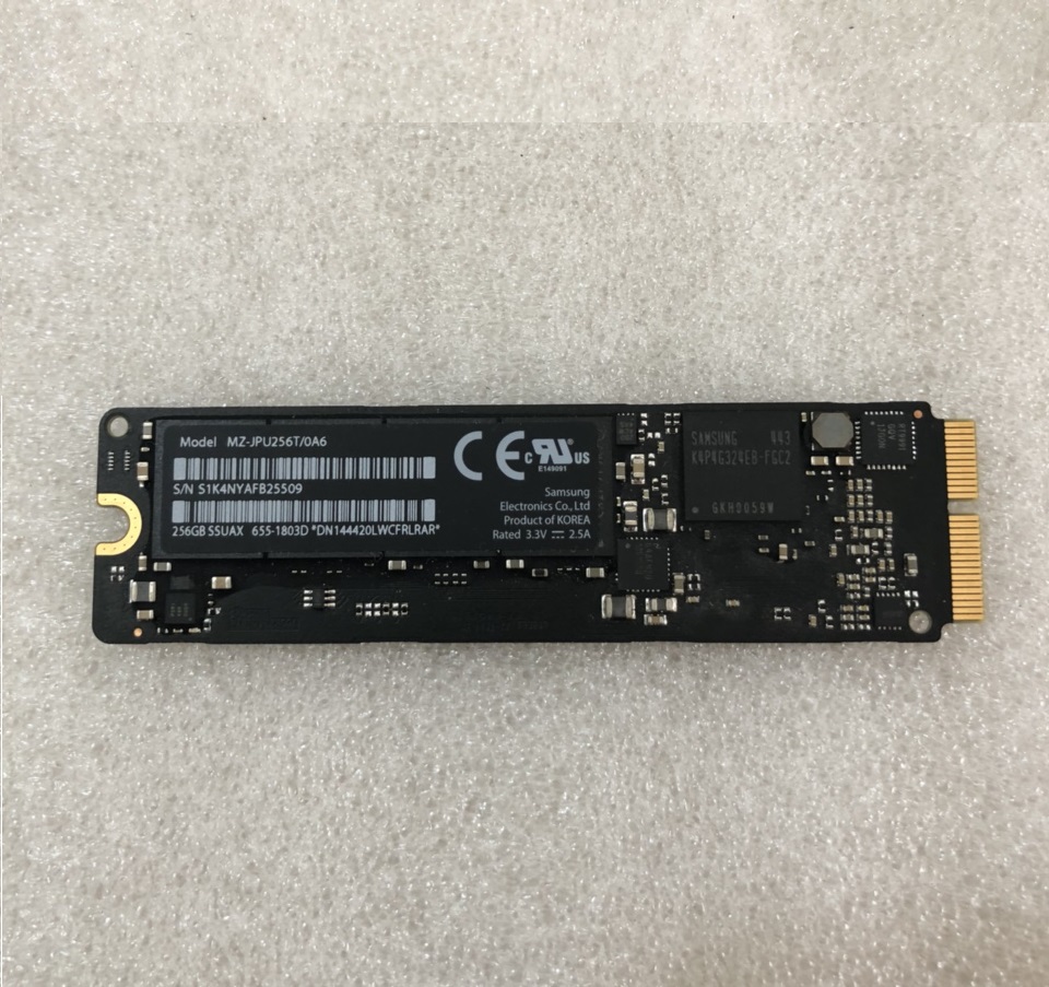 MACBOOK SSD 256GB MZ-JPU256T-0A6 655-1803D FOR MACBOOK IMAC MAC MINI